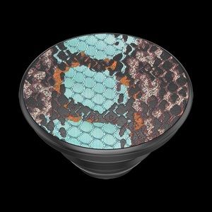 Luxe PopSockets Embossed Metal Water Snake